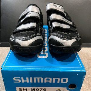 Shimano SH-M-76 Cycling Shoes in Black - Size 42 EU/8.3 US